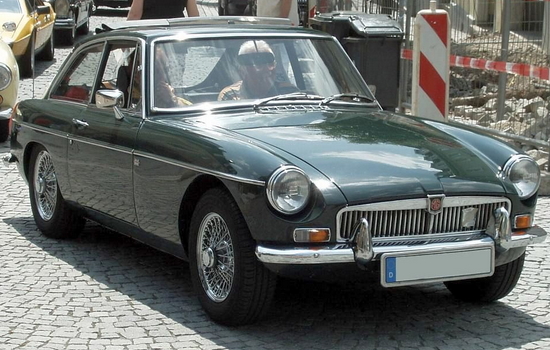 1962 MGB GT coupe