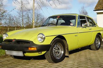 1980 MGB GT coupe