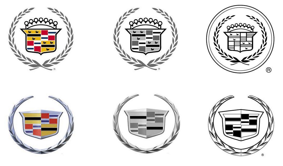 Cadillac emblems