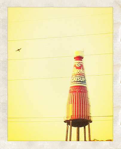 Brooks Catsup Bottle Water Tower