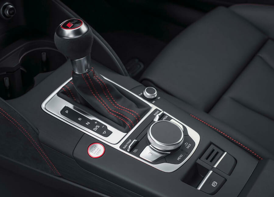 The automatic transmission system of 2018 Audi RS 3